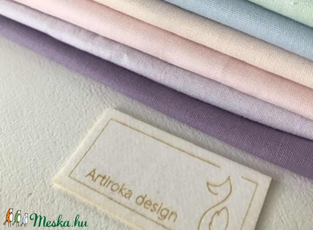 Egyszínű lila vagy pasztell lila színű arcmaszk - szájmaszk, maszk - Artiroka design - női - női - Meska.hu