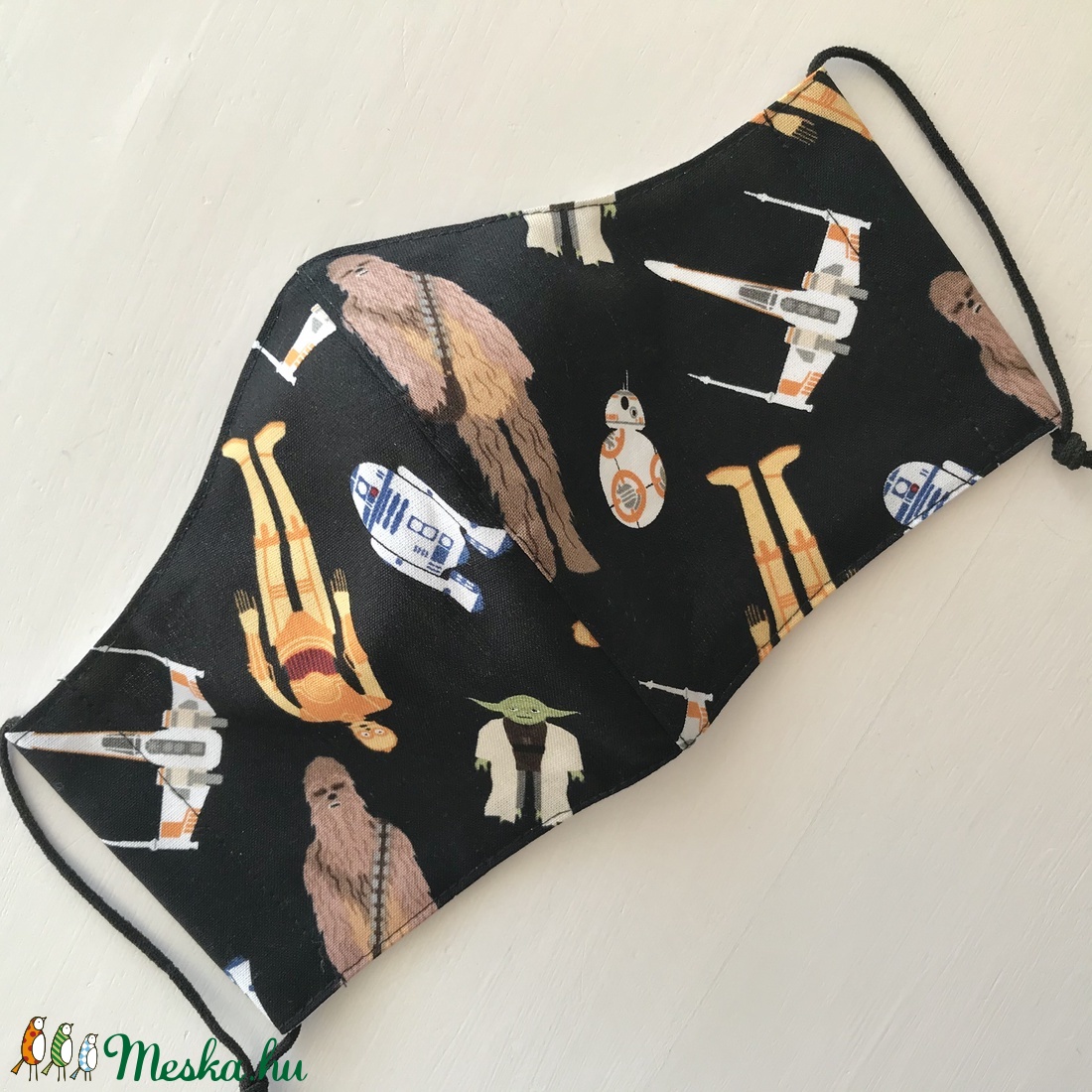 Star Wars mintás prémium arcmaszk, szájmaszk, maszk, gyerekmaszk -  L méret KÉSZLETEN - Artiroka design - férfi & uniszex - férfi & uniszex - Meska.hu