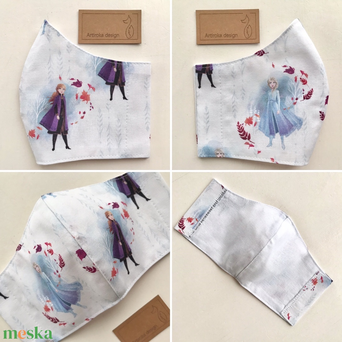 Elza és Anna mintás prémium arcmaszk, szájmaszk, maszk - Jégvarázs - Artiroka design - maszk, arcmaszk - gyerek - Meska.hu Elza és Anna mintás prémium arcmaszk, szájmaszk, maszk - Jégvarázs - Artiroka design - maszk, arcmaszk - gyerek - Meska.hu