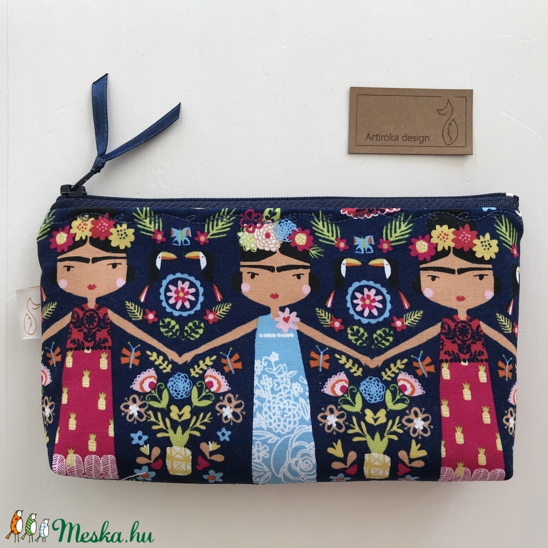Frida Kahlo mintás prémium egyedi tolltartó neszesszer, szemüvegtok - Artiroka design - táska & tok - neszesszer - Meska.hu Frida Kahlo mintás prémium egyedi tolltartó neszesszer, szemüvegtok - Artiroka design - táska & tok - neszesszer - Meska.hu
