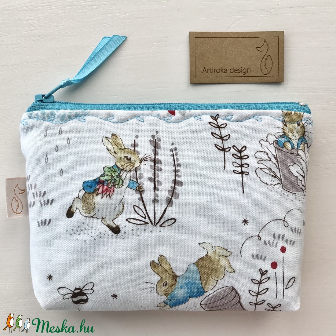 Beatrix Potter nyuszi mintás, KÉTREKESZES irattartó pénztárca, diákigazolvány tartó- Artiroka design - ovi- és sulikezdés - Meska.hu Beatrix Potter nyuszi mintás, KÉTREKESZES irattartó pénztárca, diákigazolvány tartó- Artiroka design - ovi- és sulikezdés - Meska.hu