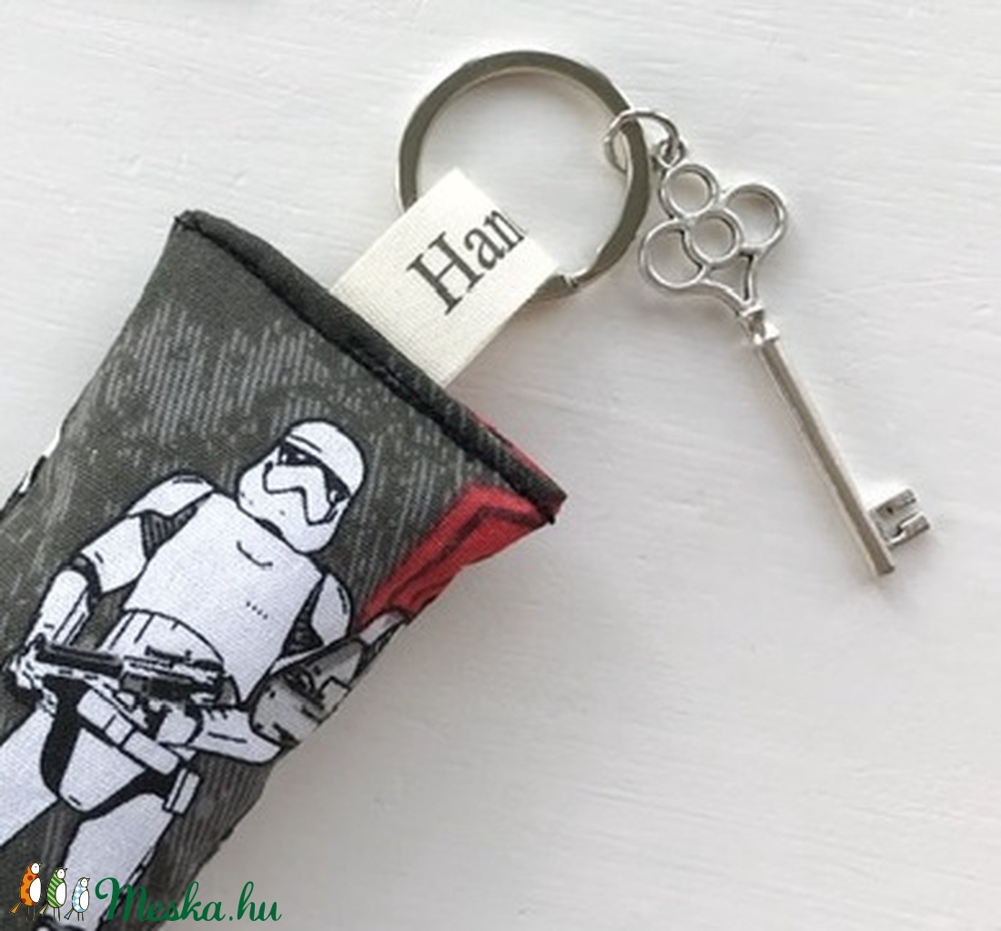 Star Wars mintás egyedi kulcstartó -  vintage  kulccsal  - táska & tok - kulcstartó & táskadísz - kulcstartó - Meska.hu
