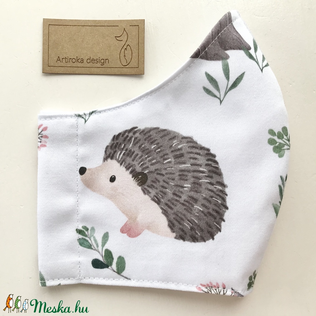 Süni mintás arcmaszk, szájmaszk - Artiroka design  - gyerek - gyerek - Meska.hu