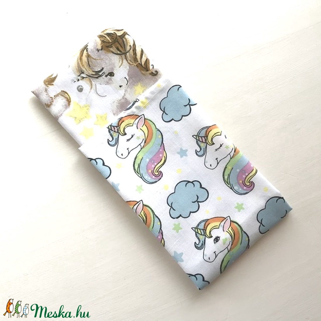 Unikornis mintás, pamut textil zsebkendő vagy szalvéta szett, pasztell színben - Artiroka design - szépségápolás - egészségmegőrzési kellékek - Meska.hu Unikornis mintás, pamut textil zsebkendő vagy szalvéta szett, pasztell színben - Artiroka design - szépségápolás - egészségmegőrzési kellékek - Meska.hu