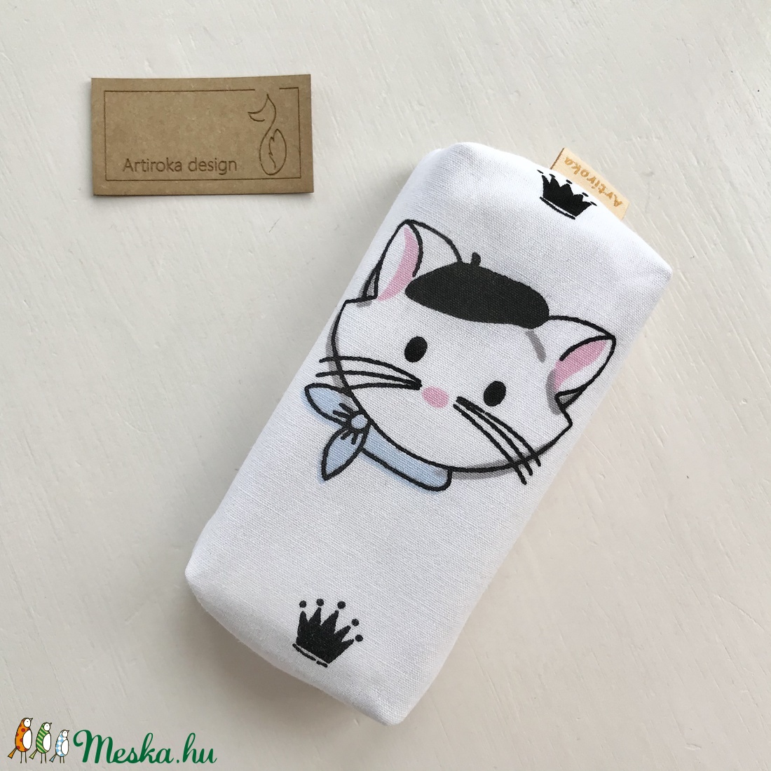 Cica mintás bélelt papírzsebkendő tartó - Artiroka design - táska & tok - pénztárca & más tok - zsebkendőtartó - Meska.hu Cica mintás bélelt papírzsebkendő tartó - Artiroka design - táska & tok - pénztárca & más tok - zsebkendőtartó - Meska.hu