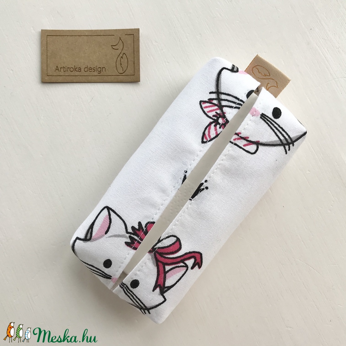 Cica mintás bélelt papírzsebkendő tartó - Artiroka design - táska & tok - pénztárca & más tok - zsebkendőtartó - Meska.hu Cica mintás bélelt papírzsebkendő tartó - Artiroka design - táska & tok - pénztárca & más tok - zsebkendőtartó - Meska.hu