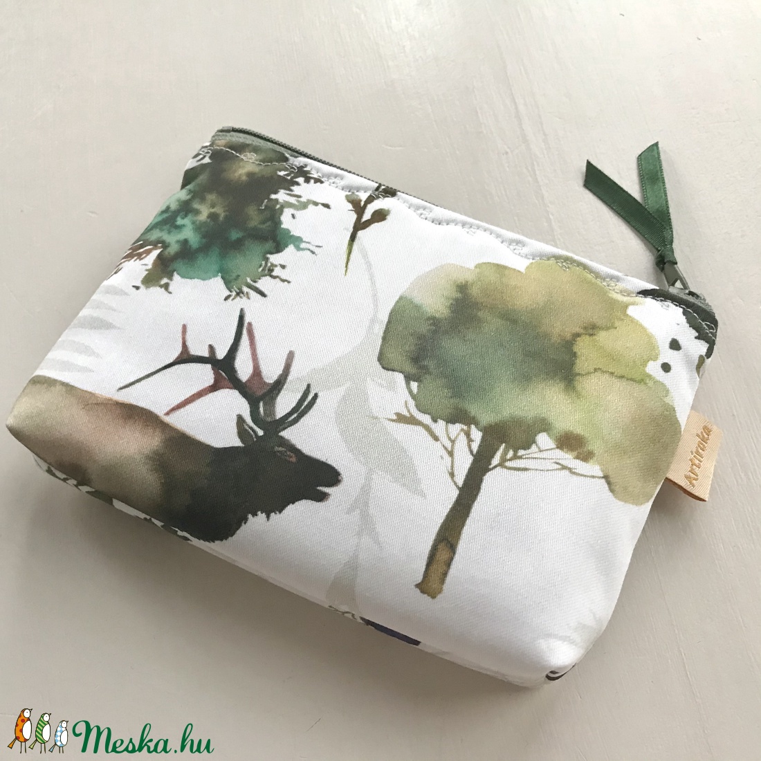 Róka és szarvas találkozása - egyedi akvarell mintás prémium pamut irattartó pénztárca, neszesszer - Artiroka design - táska & tok - pénztárca & más tok - pénztárca - Meska.hu Róka és szarvas találkozása - egyedi akvarell mintás prémium pamut irattartó pénztárca, neszesszer - Artiroka design - táska & tok - pénztárca & más tok - pénztárca - Meska.hu