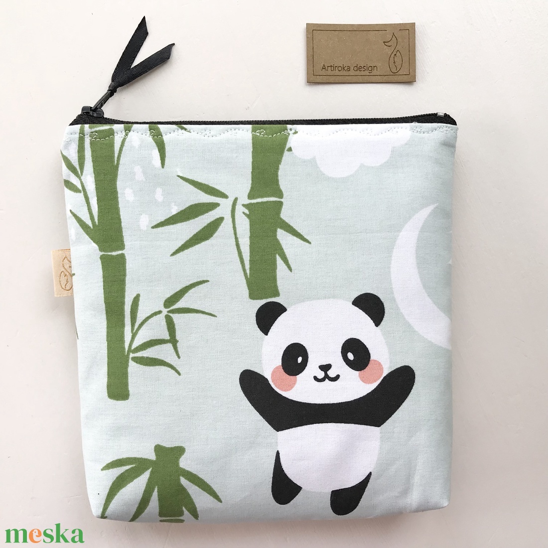Panda Maci mintás szendvics tartó neszesszer - Artiroka design - táska & tok - uzsonna- & ebéd tartó - ebéd tasak, doboz - Meska.hu Panda Maci mintás szendvics tartó neszesszer - Artiroka design - táska & tok - uzsonna- & ebéd tartó - ebéd tasak, doboz - Meska.hu