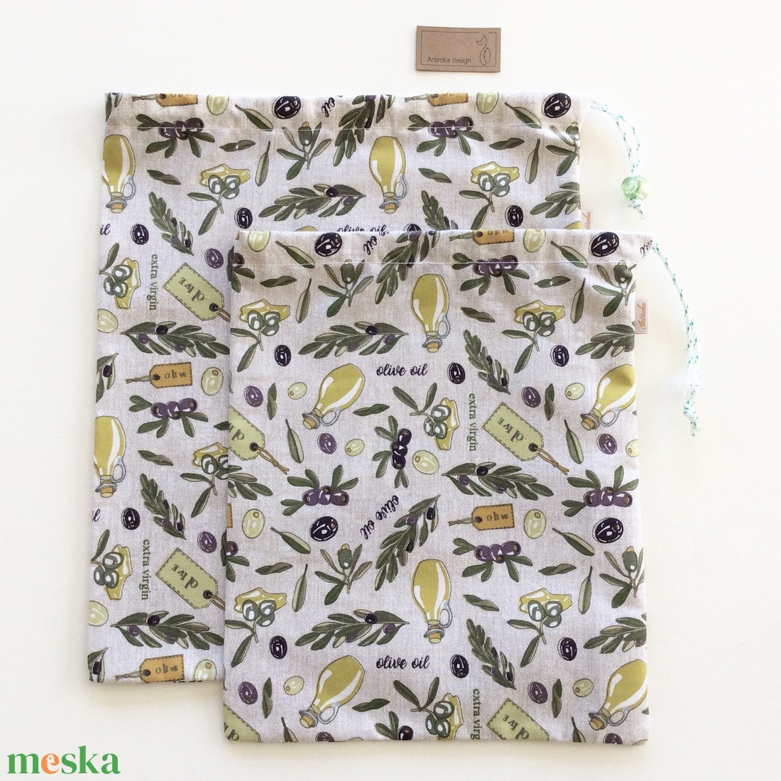 NOWASTE natur, olajbogyós bevásárló zacskó - ÖKO zsák - Környezetbarát - Artiroka design - táska & tok - bevásárlás & shopper táska - zöldség/gyümölcs zsák - Meska.hu NOWASTE natur, olajbogyós bevásárló zacskó - ÖKO zsák - Környezetbarát - Artiroka design - táska & tok - bevásárlás & shopper táska - zöldség/gyümölcs zsák - Meska.hu