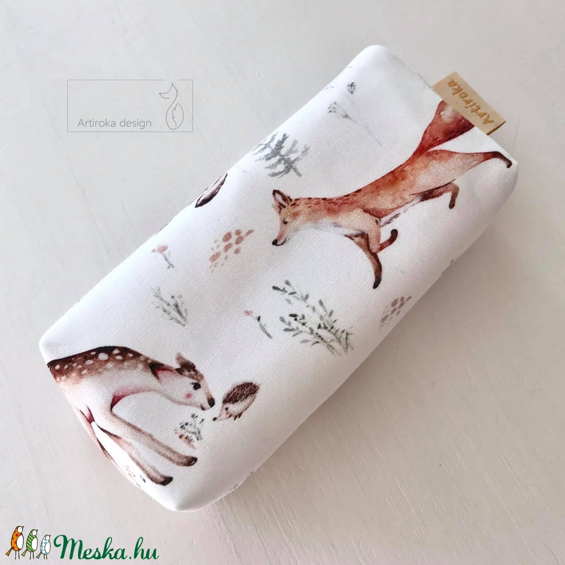 Erdei találkozás - Róka, őzike és süni mintás, bélelt papírzsebkendő tartó - Artiroka design - táska & tok - pénztárca & más tok - zsebkendőtartó tok - Meska.hu Erdei találkozás - Róka, őzike és süni mintás, bélelt papírzsebkendő tartó - Artiroka design - táska & tok - pénztárca & más tok - zsebkendőtartó tok - Meska.hu