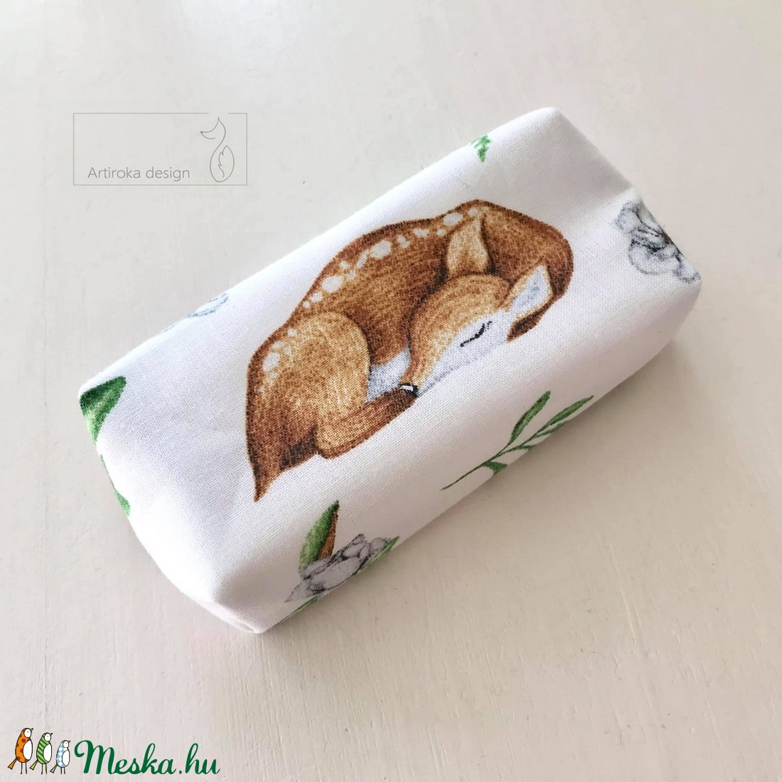 Erdei találkozás - Róka, őzike és süni mintás, bélelt papírzsebkendő tartó - Artiroka design - táska & tok - pénztárca & más tok - zsebkendőtartó tok - Meska.hu Erdei találkozás - Róka, őzike és süni mintás, bélelt papírzsebkendő tartó - Artiroka design - táska & tok - pénztárca & más tok - zsebkendőtartó tok - Meska.hu
