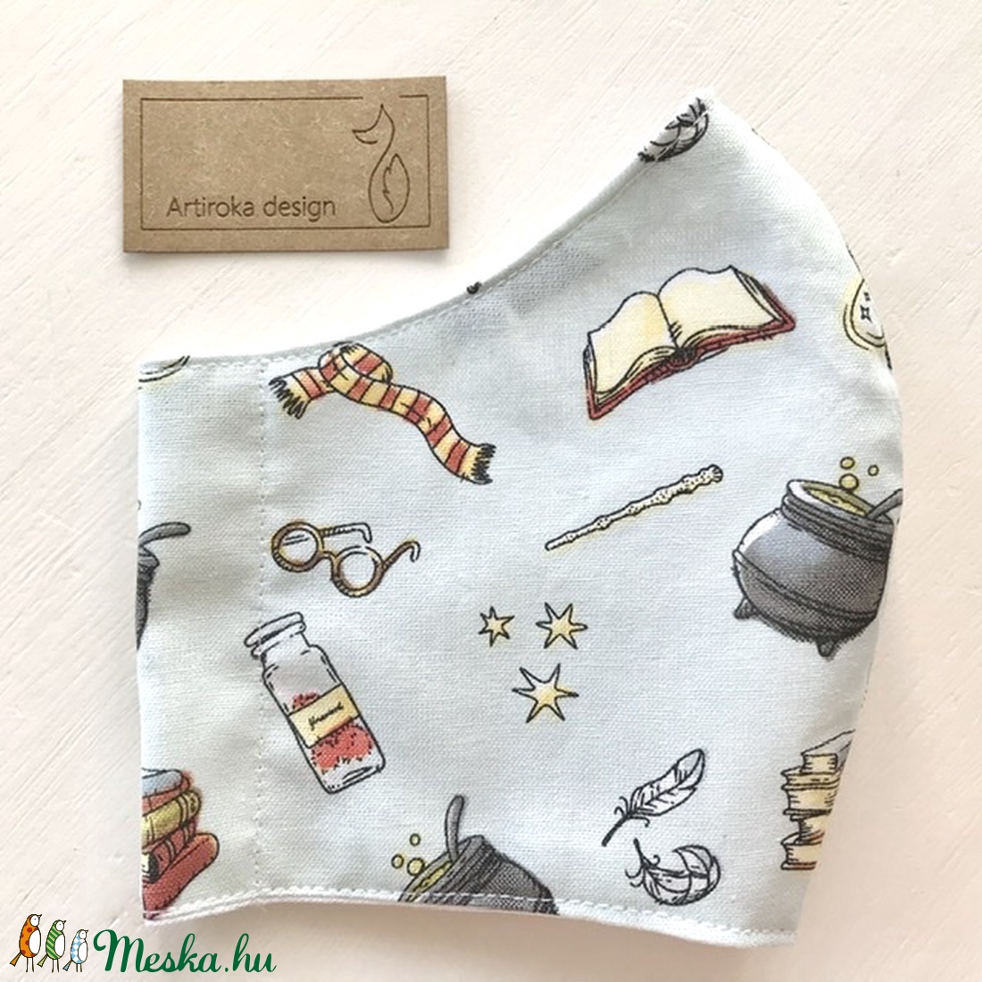 Harry Potter mintás arcmaszk, szájmaszk, maszk - Artiroka design - gyerek - gyerek - Meska.hu
