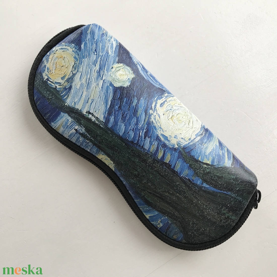Monet festménye mintás szemüvegtok   - Mesedoboz - táska & tok - pénztárca & más tok - szemüvegtok - Meska.hu