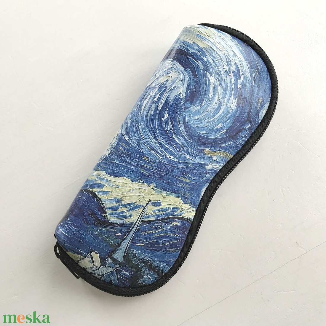 Monet festménye mintás szemüvegtok   - Mesedoboz - táska & tok - pénztárca & más tok - szemüvegtok - Meska.hu