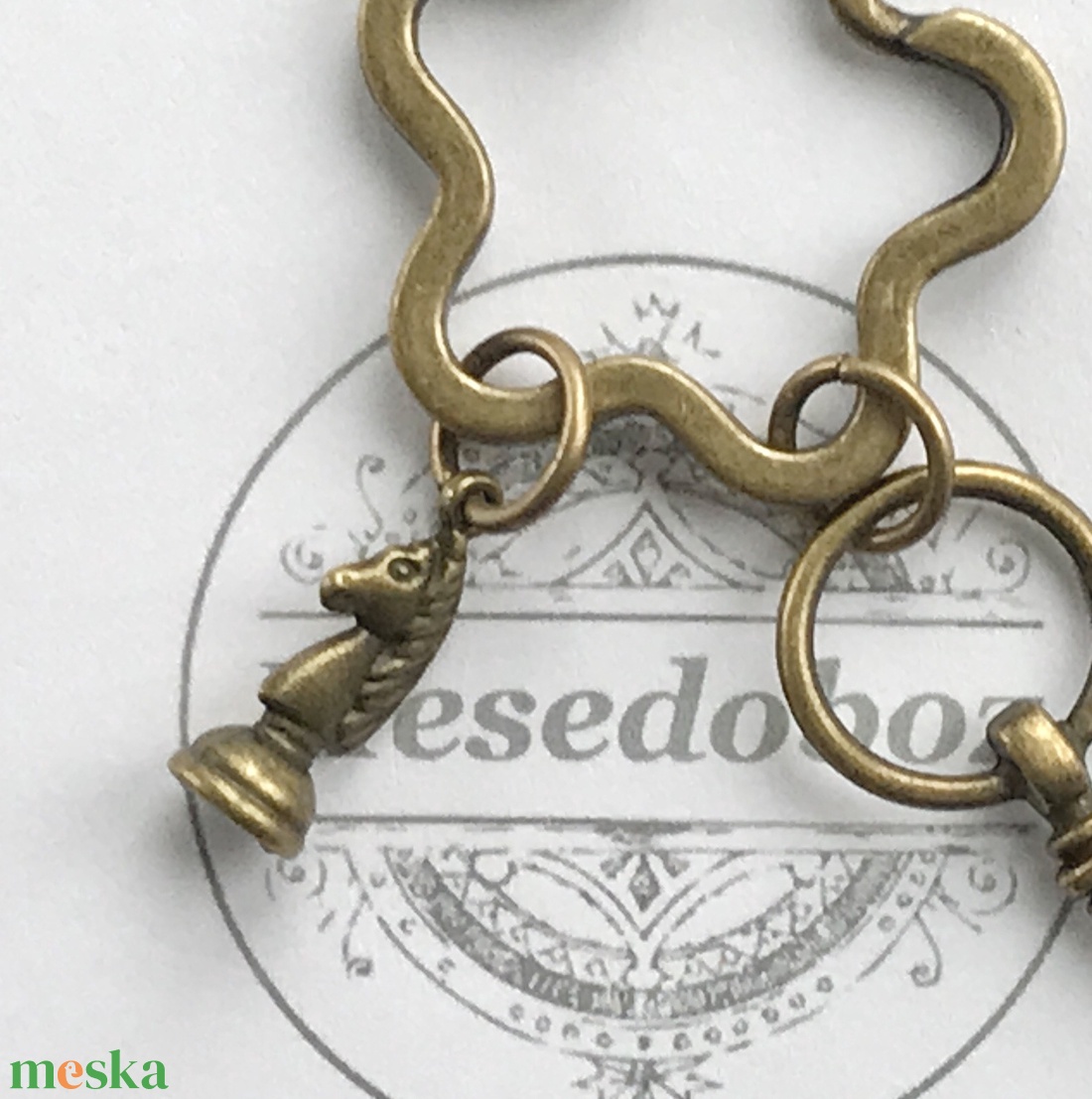 Sakk ló figura kulcstartó  - Mesedoboz - táska & tok - kulcstartó & táskadísz - kulcstartó - Meska.hu