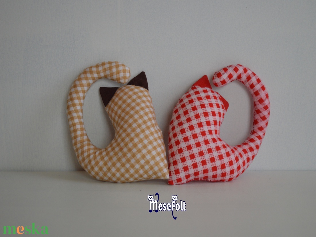 Valentin napi cicusok - otthon & életmód - dekoráció - dísztárgy - Meska.hu