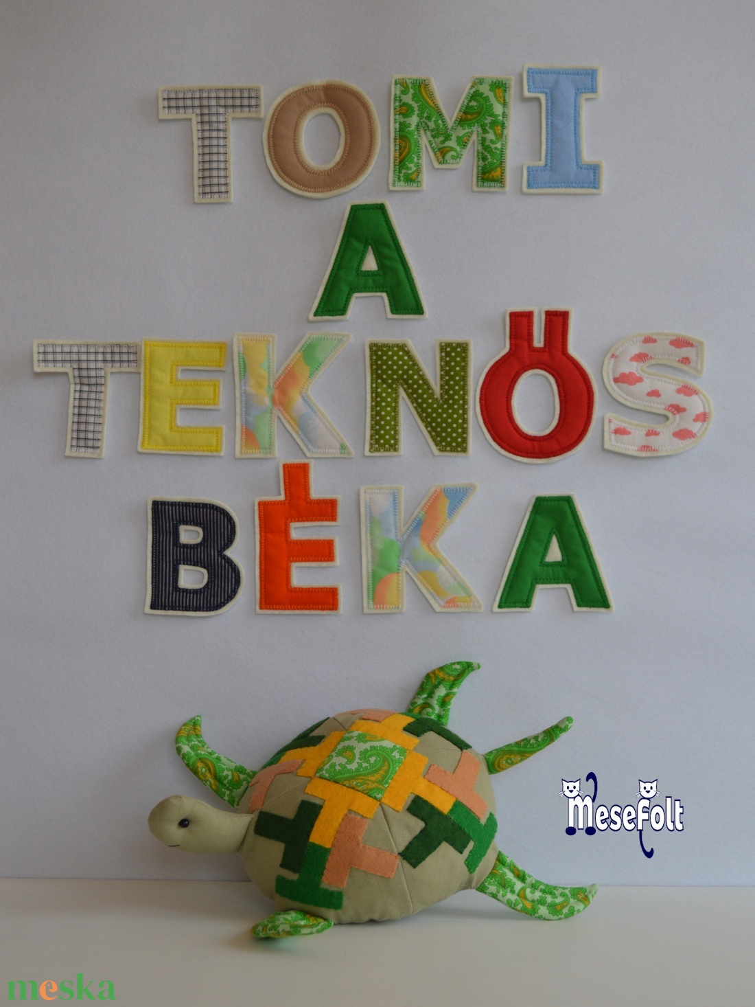 Magyar ABC textil betűkészlet - játék & sport - készségfejlesztő és logikai játék - oktató játékok - Meska.hu