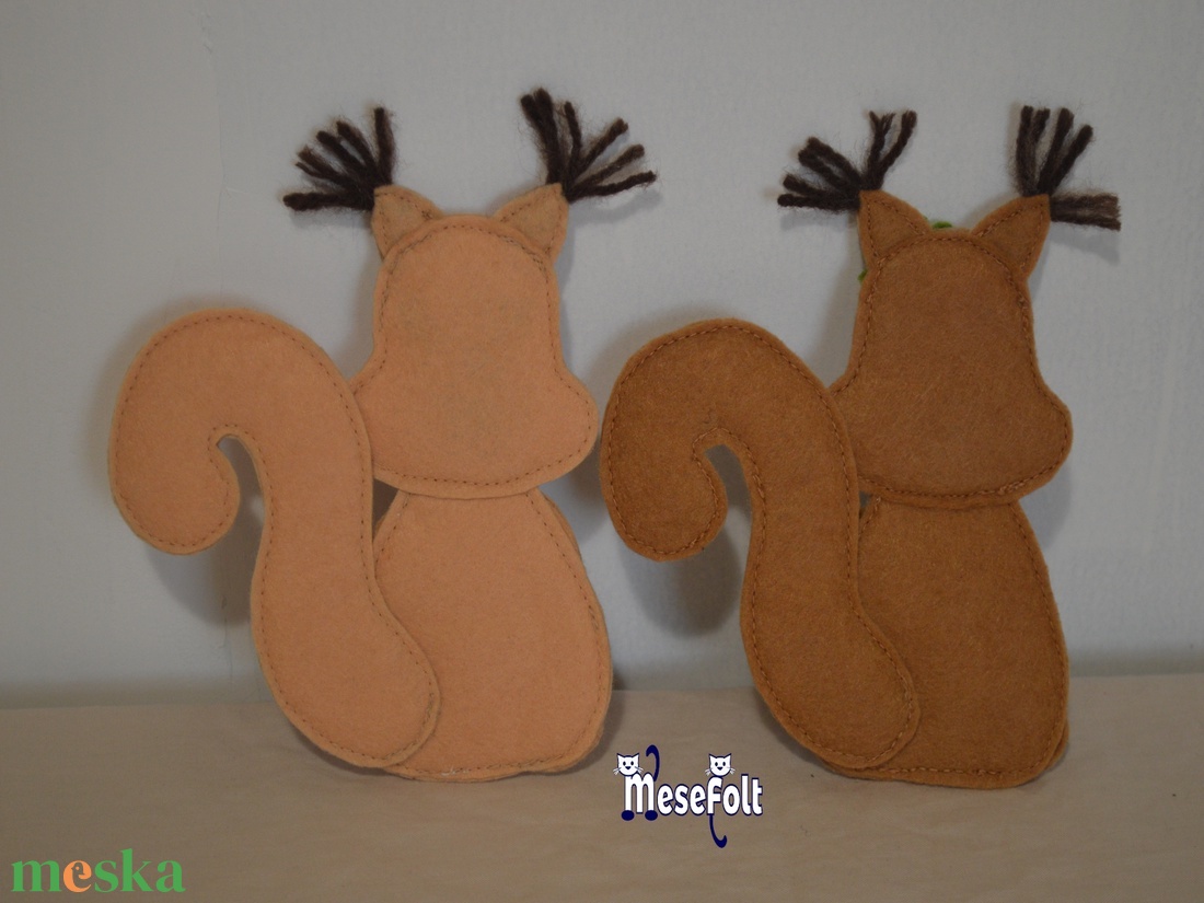 Mókus játékfigurák - játék & sport - plüssállat & játékfigura - más figura - Meska.hu