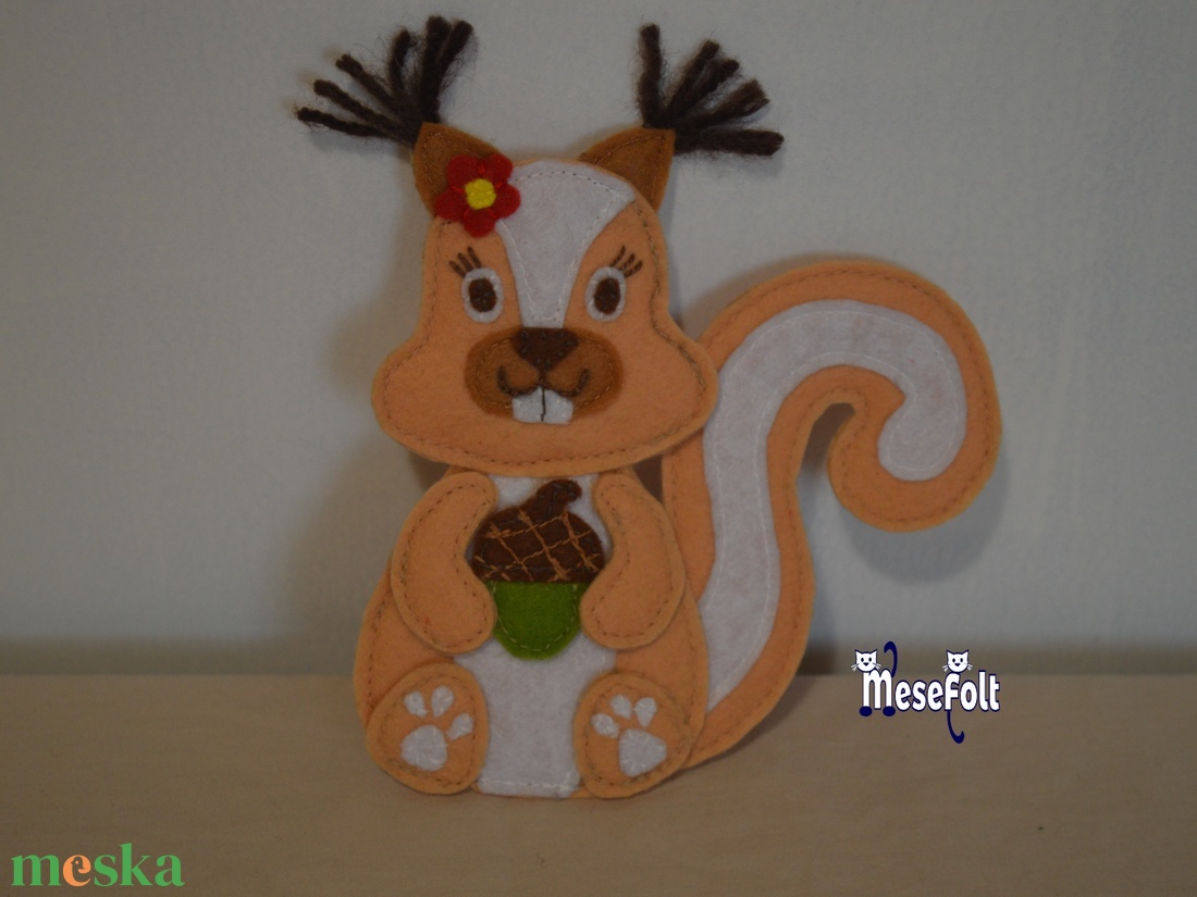 Mókus játékfigurák - játék & sport - plüssállat & játékfigura - más figura - Meska.hu