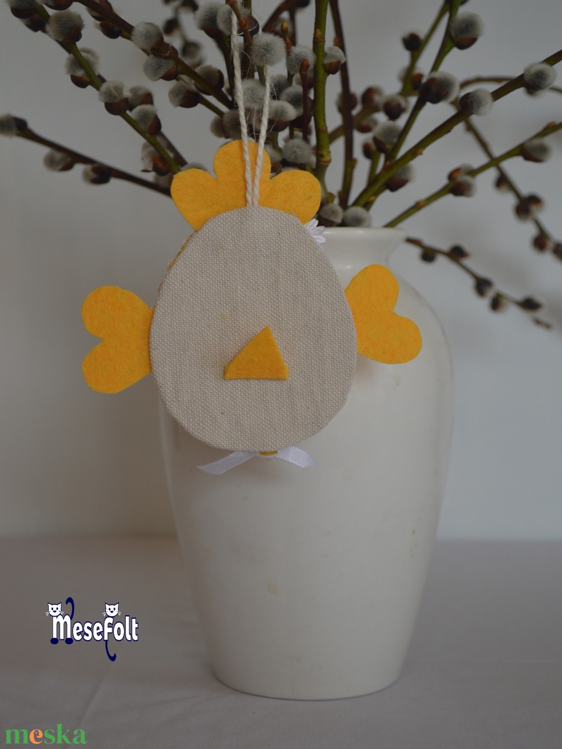 Húsvéti Csibe - Tojásfadísz - ünnepi díszek, dekorációk - húsvéti díszek és dekorációk - húsvéti tojásfadíszek - Meska.hu