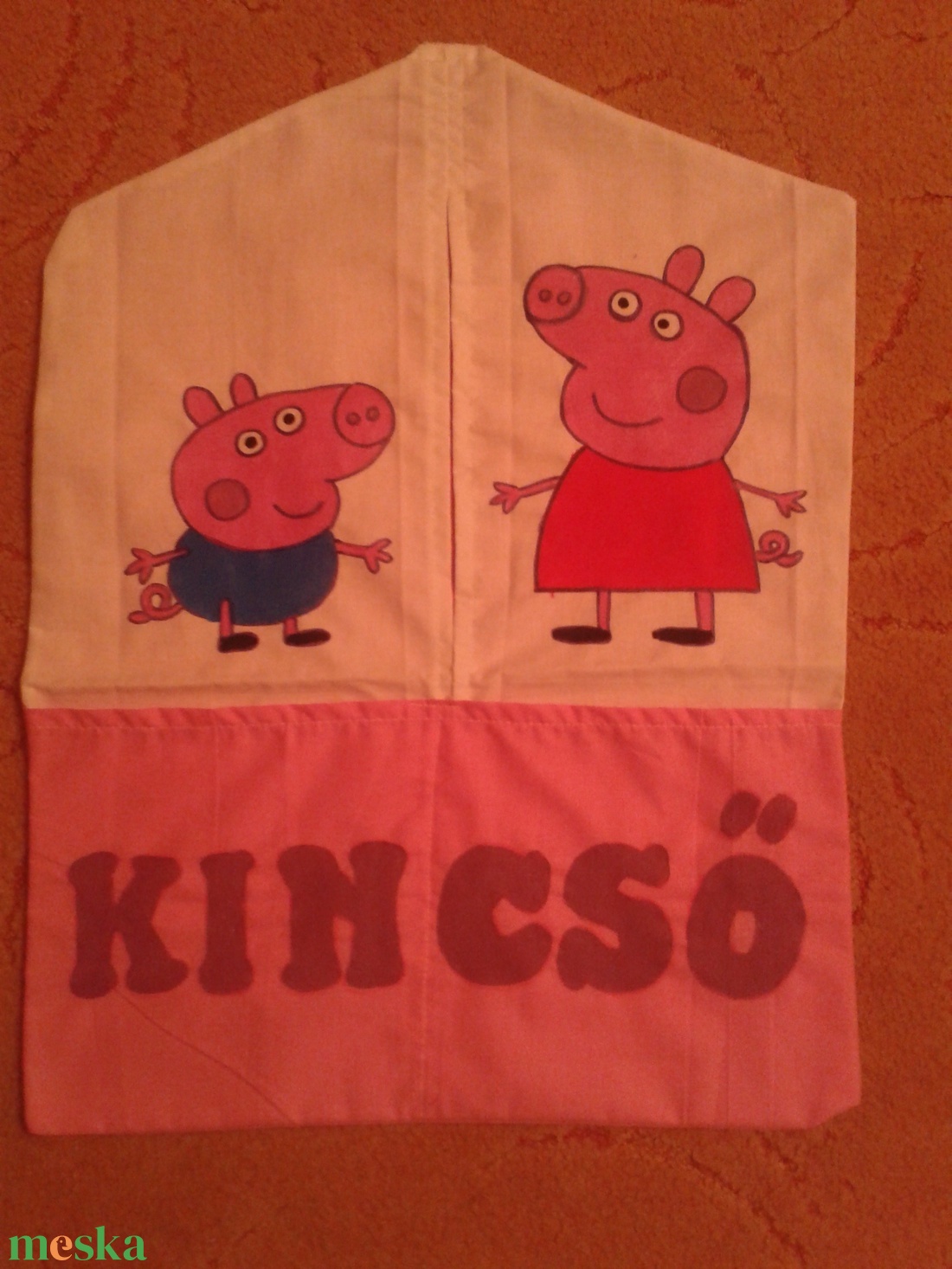 peppa malac ovis zsák és tornazsák - játék & sport - ovis felszerelés - ovis szett - Meska.hu