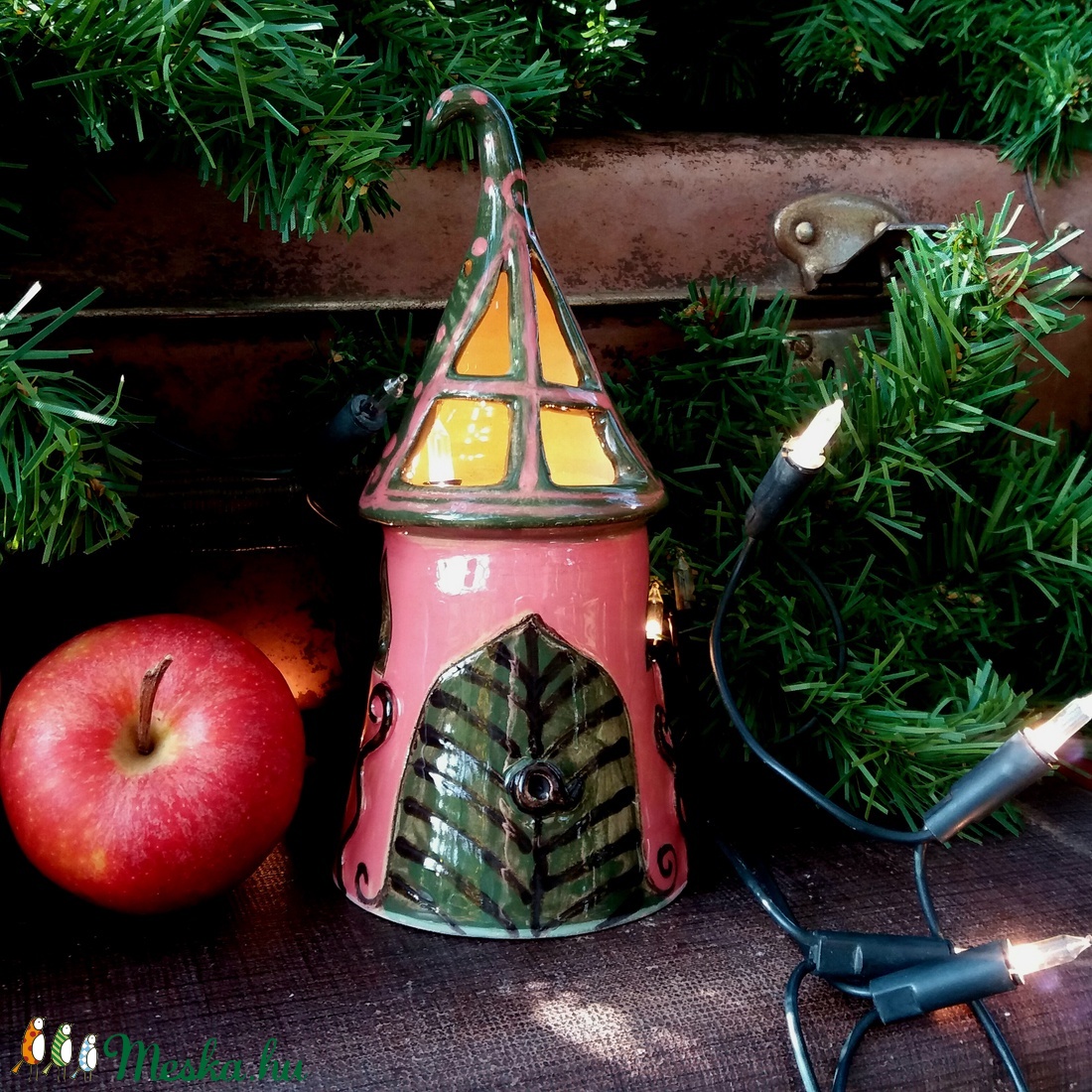 Meselámpás adventi mécsestartó - - Meska.hu Meselámpás adventi mécsestartó - - Meska.hu