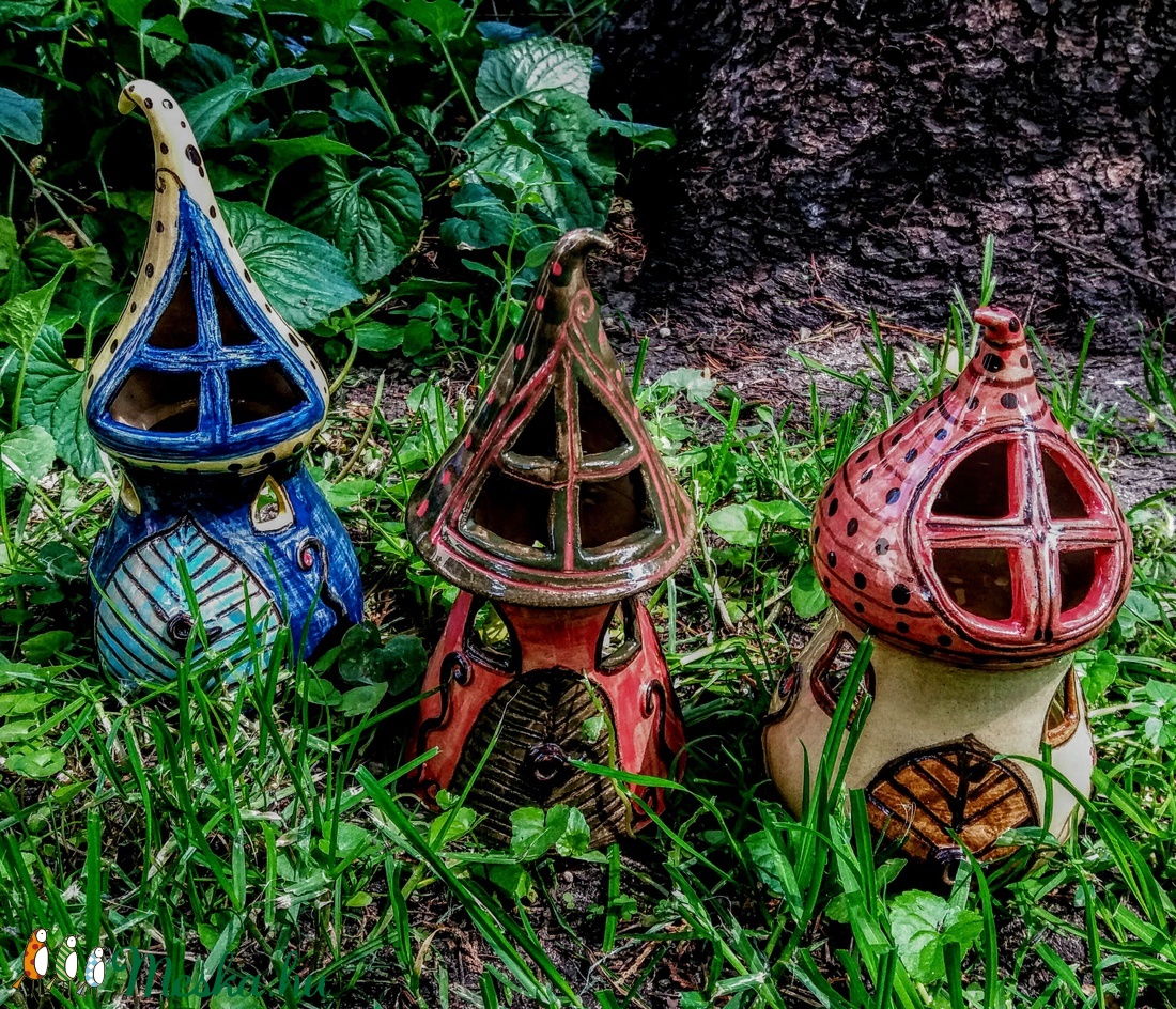 Meselámpás adventi mécsestartók - 3 db, TELJES KOLLEKCIÓ -  - Meska.hu