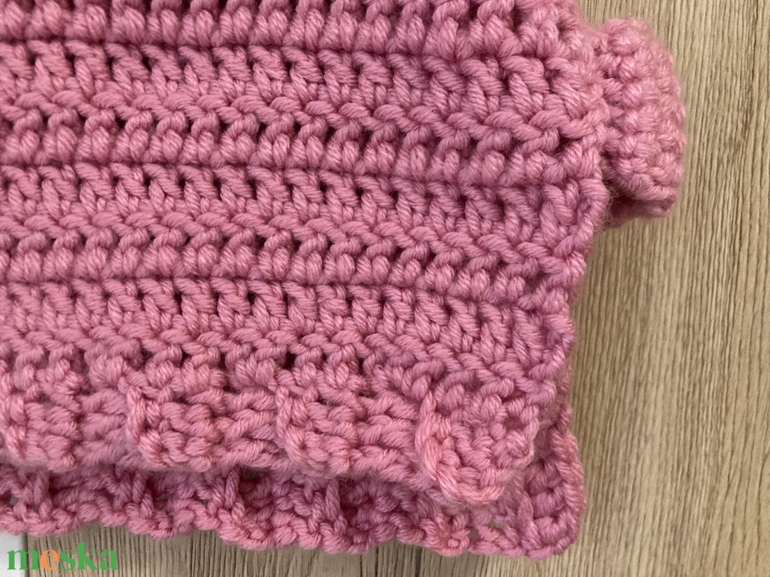 Horgolt mellény - ruha & divat - gyerekruha - gyerek mellény - Meska.hu