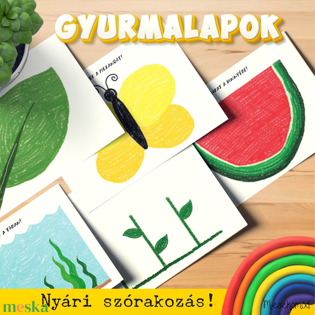 Gyurmalapok - nyári foglalkoztató gyerekeknek - játék & sport - készségfejlesztő és logikai játék - oktató játékok - Meska.hu Gyurmalapok - nyári foglalkoztató gyerekeknek - játék & sport - készségfejlesztő és logikai játék - oktató játékok - Meska.hu