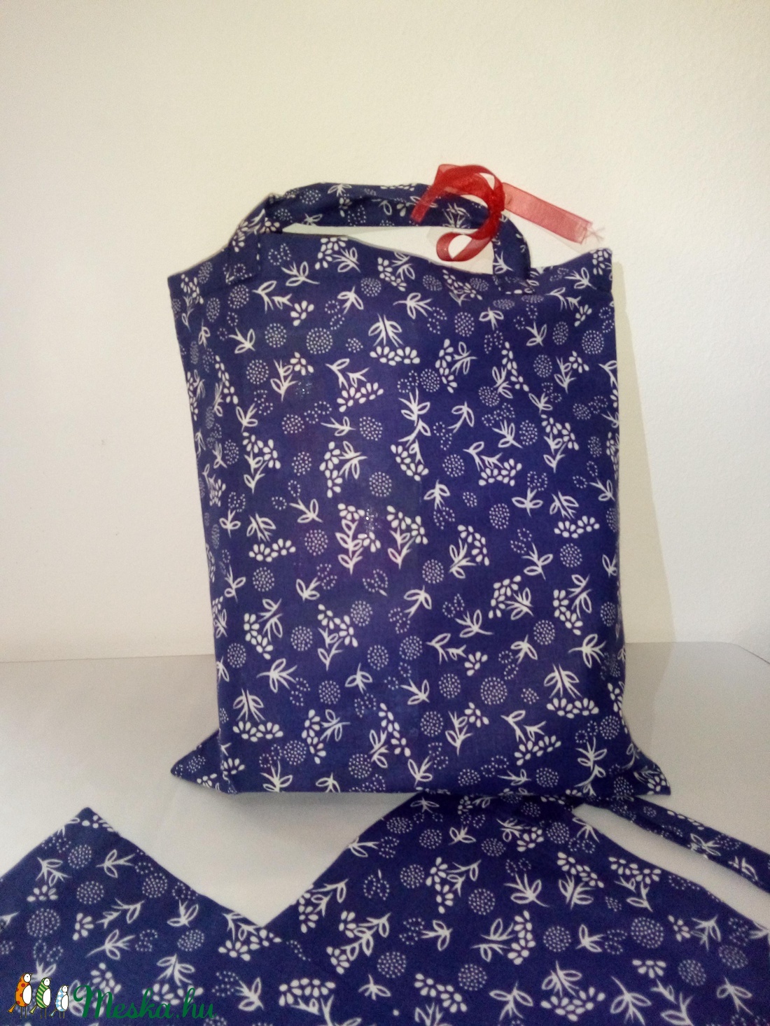 Textil szatyor, ajándék csomagoló - táska & tok - Meska.hu