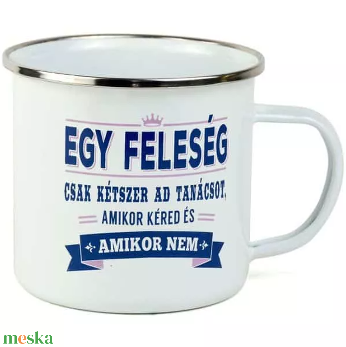 Vicces fémbögre, feleségek részére - otthon & életmód - konyhafelszerelés, tálalás - tálalás - bögre & csésze - Meska.hu Vicces fémbögre, feleségek részére - otthon & életmód - konyhafelszerelés, tálalás - tálalás - bögre & csésze - Meska.hu