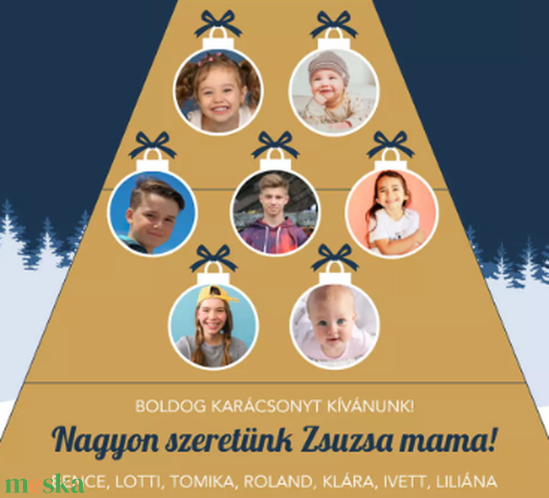 Fényképes, karácsonyfa kép nagymamának - otthon & életmód - dekoráció - kép & falikép - poszter - Meska.hu Fényképes, karácsonyfa kép nagymamának - otthon & életmód - dekoráció - kép & falikép - poszter - Meska.hu