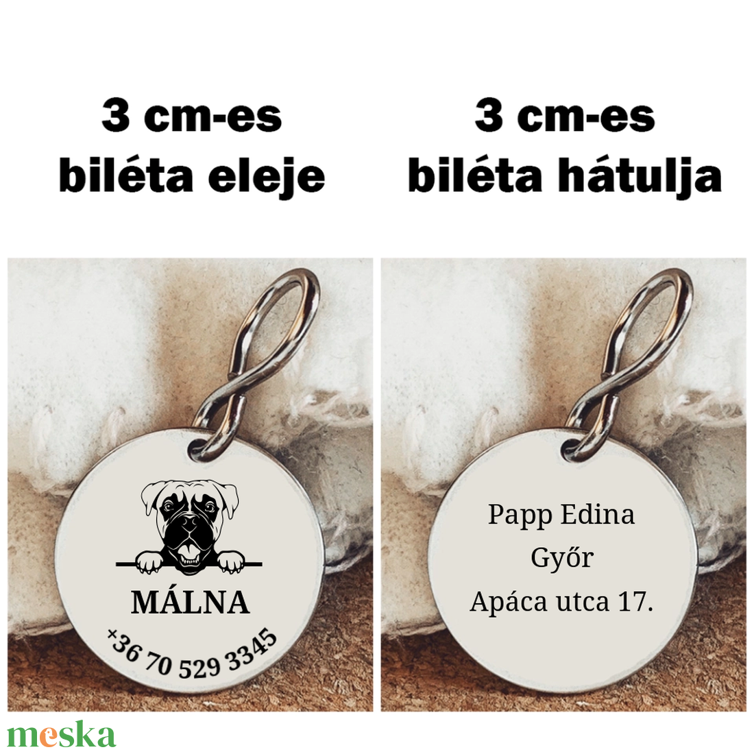 Biléta boxernek - otthon & életmód - kisállatoknak - kutyáknak - kutya biléta - Meska.hu Biléta boxernek - otthon & életmód - kisállatoknak - kutyáknak - kutya biléta - Meska.hu