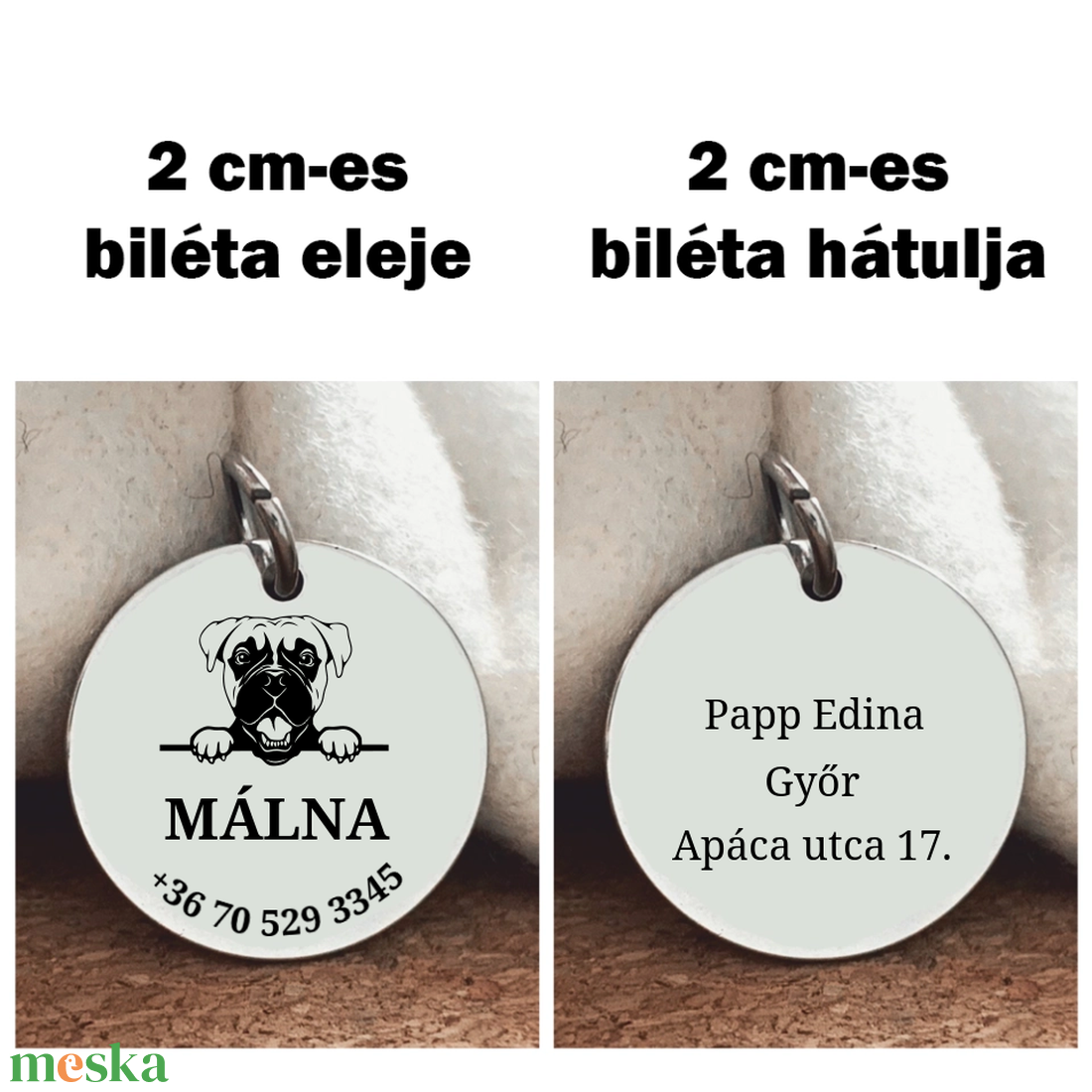 Biléta boxernek - otthon & életmód - kisállatoknak - kutyáknak - kutya biléta - Meska.hu Biléta boxernek - otthon & életmód - kisállatoknak - kutyáknak - kutya biléta - Meska.hu