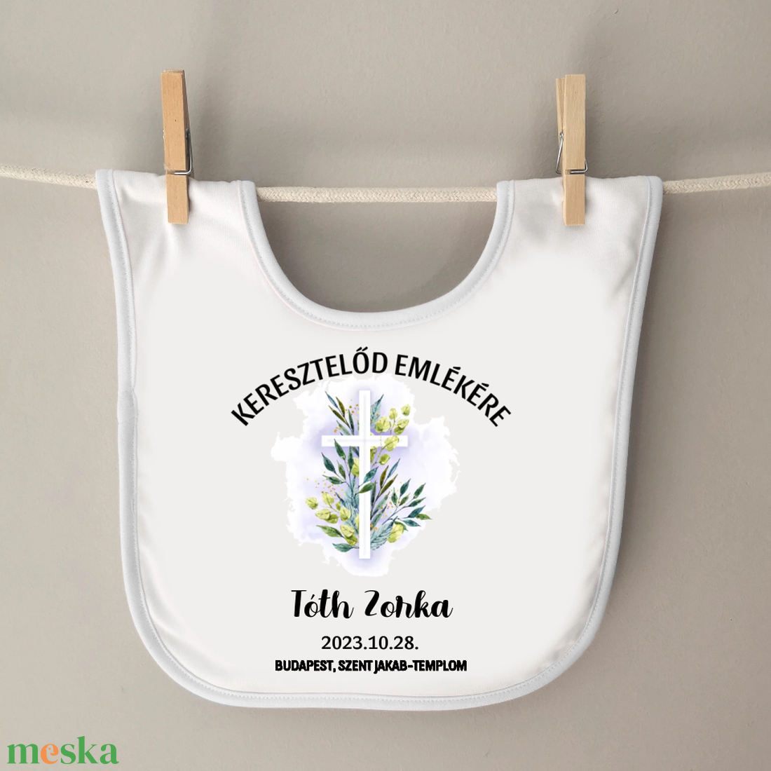 Keresztelőre ajándék bébi előke - ruha & divat - babaruha & gyerekruha - előke & nyálkendő - Meska.hu Keresztelőre ajándék bébi előke - ruha & divat - babaruha & gyerekruha - előke & nyálkendő - Meska.hu