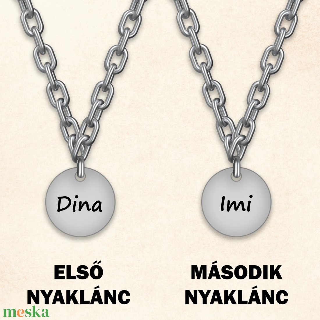 Páros nyaklánc - ékszer - nyaklánc - medálos nyaklánc - Meska.hu Páros nyaklánc - ékszer - nyaklánc - medálos nyaklánc - Meska.hu