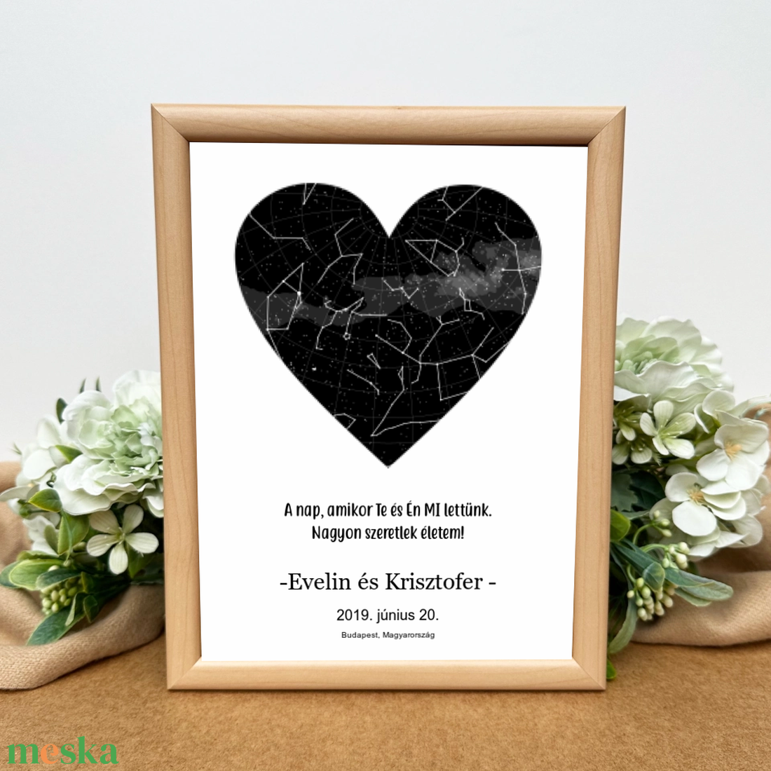 Csillagtérkép ajándék - szívecskés kiadás - otthon & életmód - dekoráció - kép & falikép - poszter - Meska.hu Csillagtérkép ajándék - szívecskés kiadás - otthon & életmód - dekoráció - kép & falikép - poszter - Meska.hu