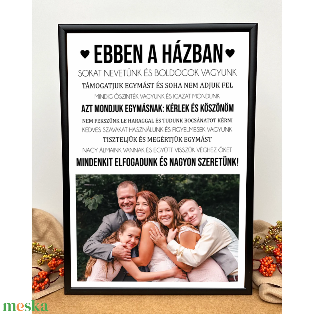 Ebben a házban saját fényképes, családi kép - otthon & életmód - dekoráció - kép & falikép - poszter - Meska.hu Ebben a házban saját fényképes, családi kép - otthon & életmód - dekoráció - kép & falikép - poszter - Meska.hu