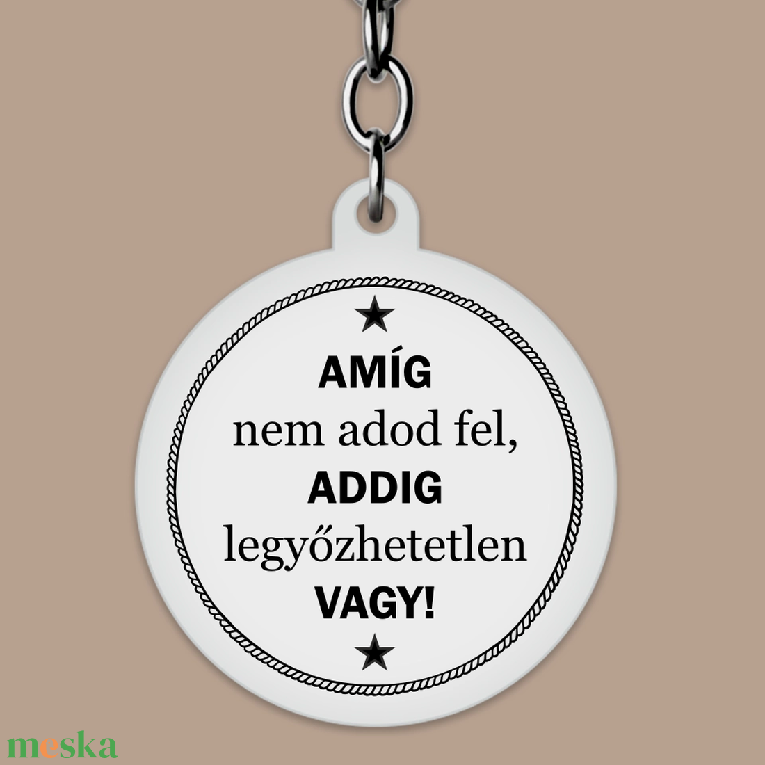 Legyőzhetetlen vagy! Gravírozott kulcstartó motiválásra - táska & tok - kulcstartó & táskadísz - kulcstartó - Meska.hu Legyőzhetetlen vagy! Gravírozott kulcstartó motiválásra - táska & tok - kulcstartó & táskadísz - kulcstartó - Meska.hu