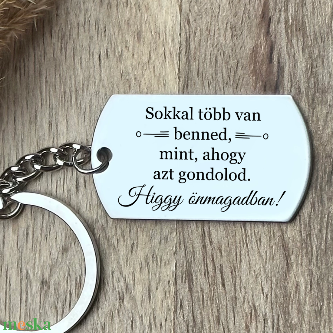 Higgy önmagadban! Motivációs kulcstartó akciós termékkép 1