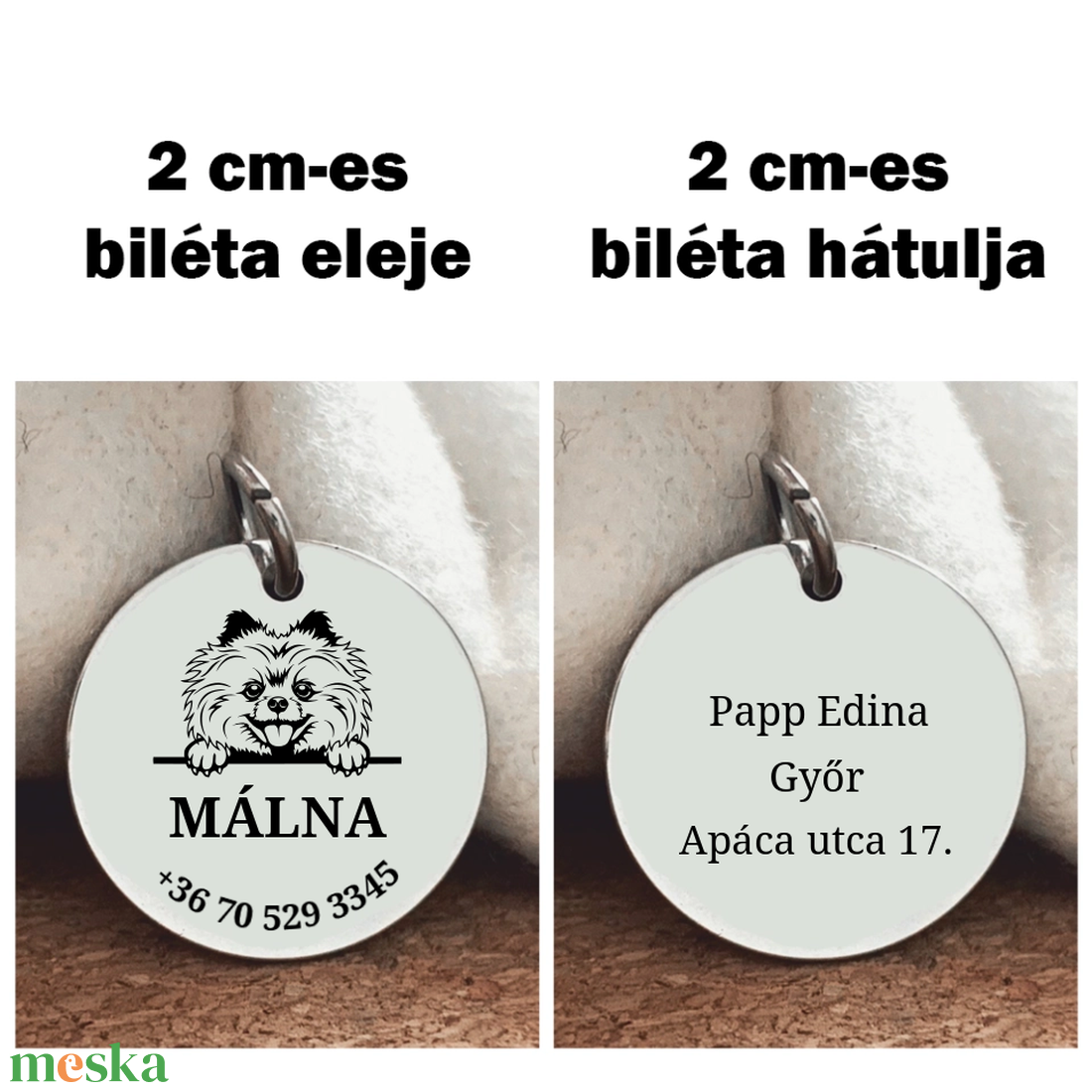Kutyabiléta pomerániai törpespitz kutyának - otthon & életmód - kisállatoknak - kutyáknak - kutya biléta - Meska.hu Kutyabiléta pomerániai törpespitz kutyának - otthon & életmód - kisállatoknak - kutyáknak - kutya biléta - Meska.hu