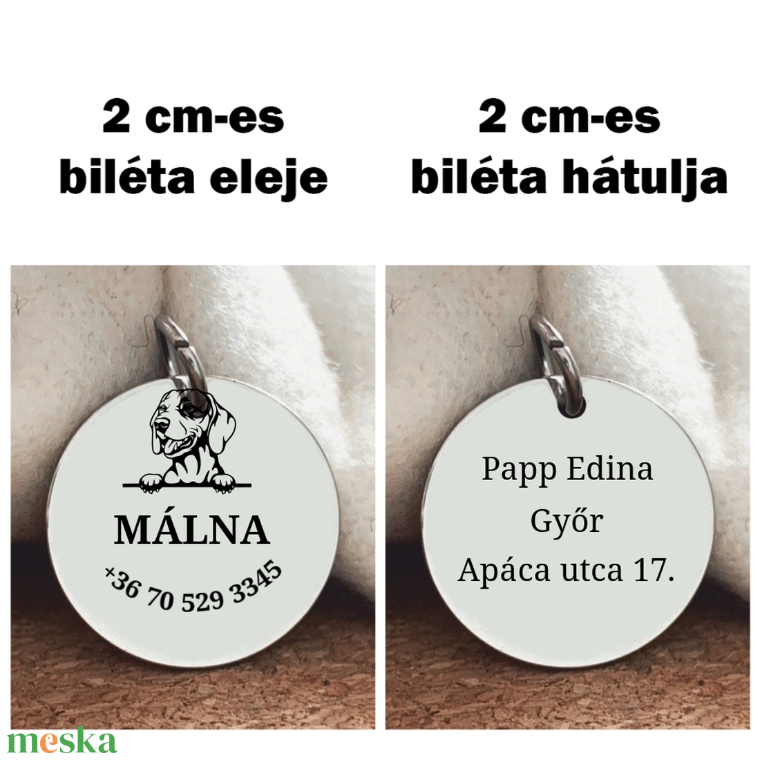 Kutya medál Vizslás - otthon & életmód - kisállatoknak - kutyáknak - kutya biléta - Meska.hu Kutya medál Vizslás - otthon & életmód - kisállatoknak - kutyáknak - kutya biléta - Meska.hu