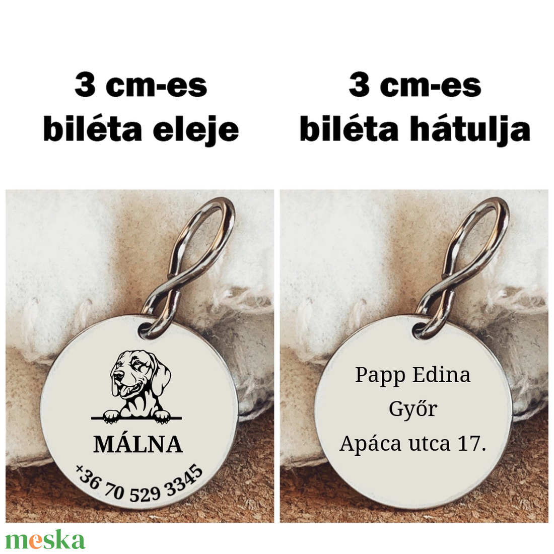 Kutya medál Vizslás - otthon & életmód - kisállatoknak - kutyáknak - kutya biléta - Meska.hu Kutya medál Vizslás - otthon & életmód - kisállatoknak - kutyáknak - kutya biléta - Meska.hu