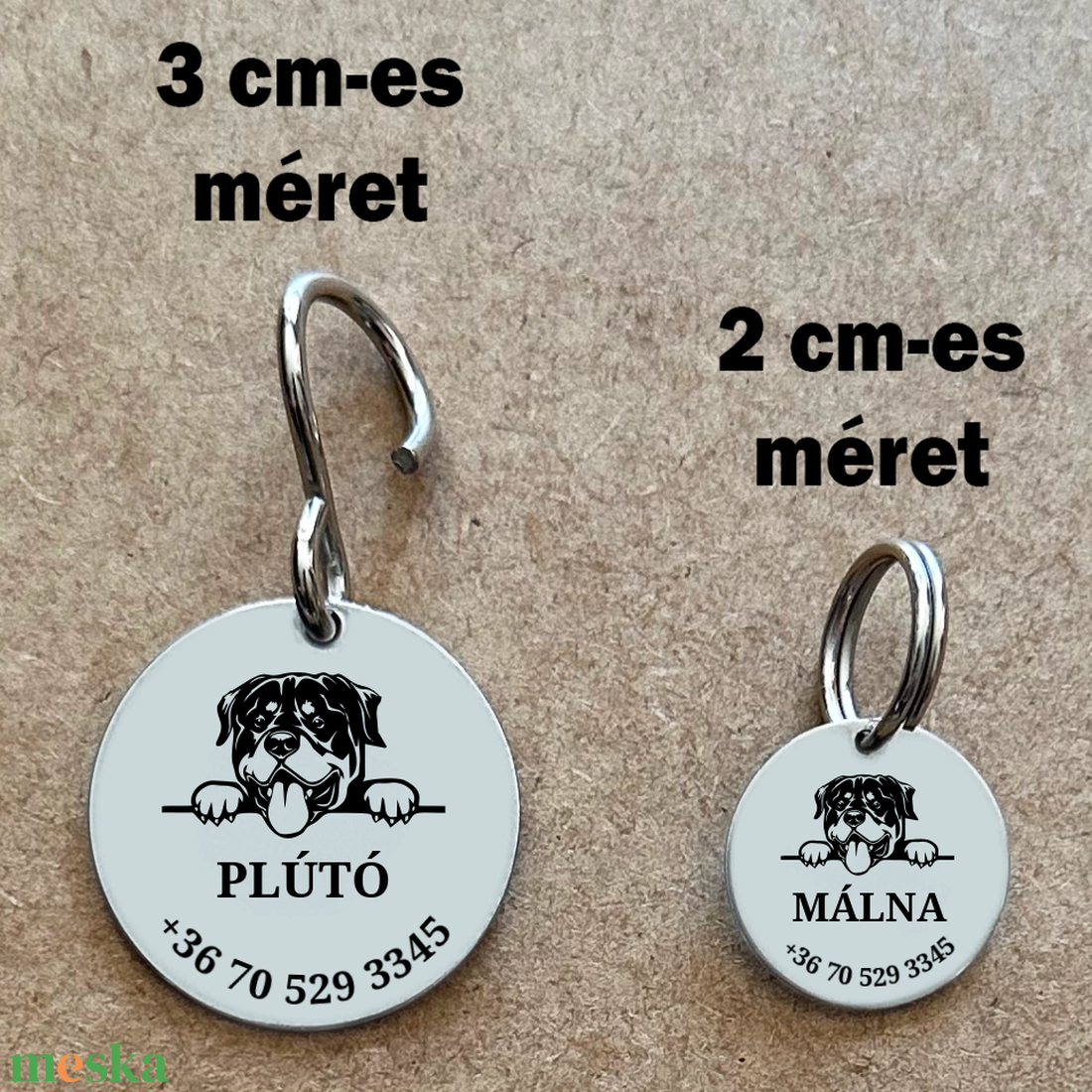 Kis kedvenc medál Rottweiler kutyának - otthon & életmód - kisállatoknak - kutyáknak - kutya biléta - Meska.hu Kis kedvenc medál Rottweiler kutyának - otthon & életmód - kisállatoknak - kutyáknak - kutya biléta - Meska.hu