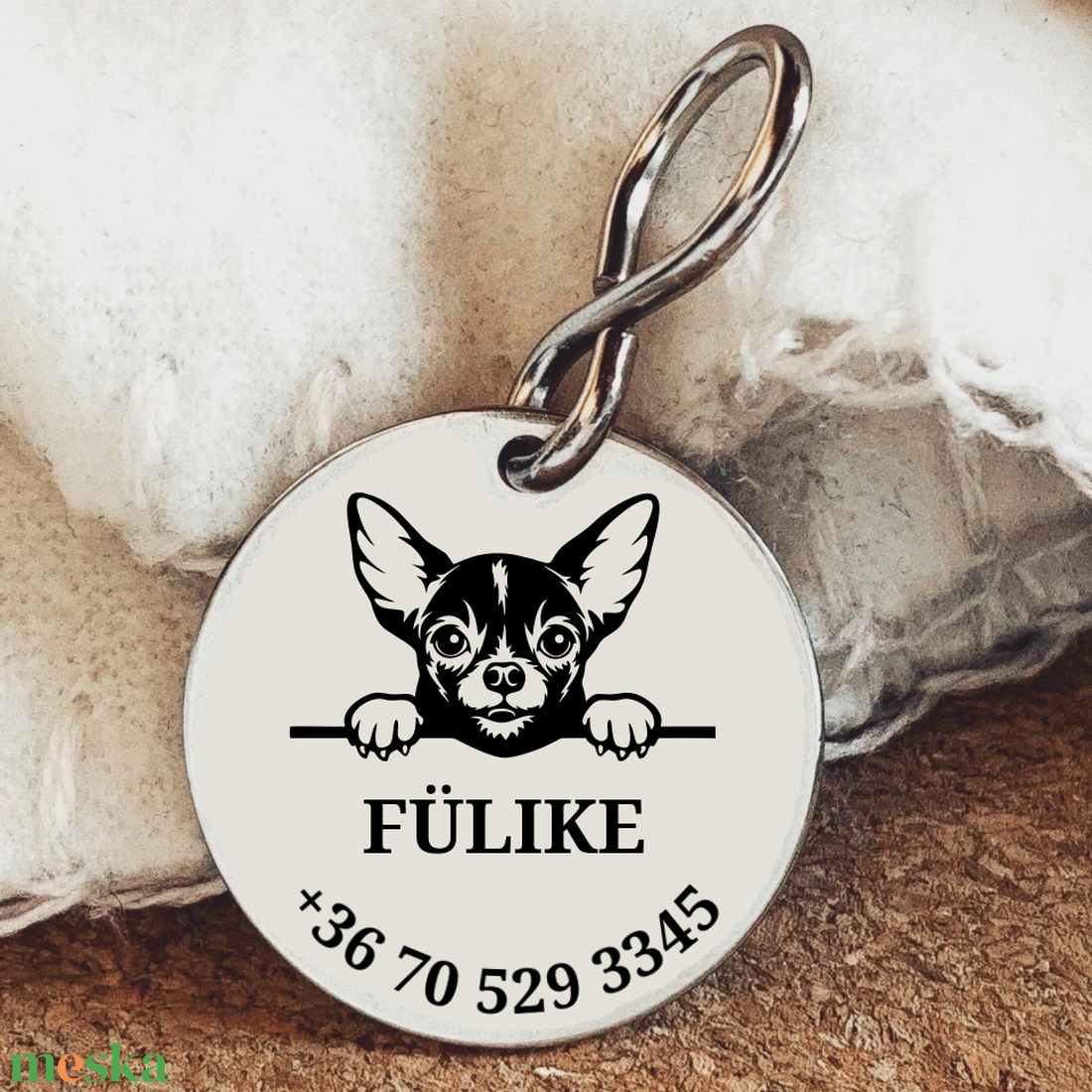 Biléta Csivava fajtájú kutyának - otthon & életmód - kisállatoknak - kutyáknak - kutya biléta - Meska.hu