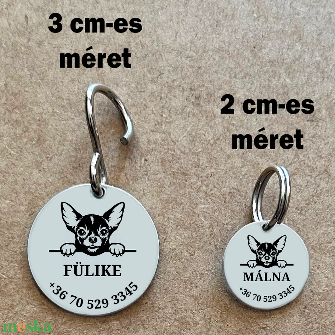 Biléta Csivava fajtájú kutyának - otthon & életmód - kisállatoknak - kutyáknak - kutya biléta - Meska.hu