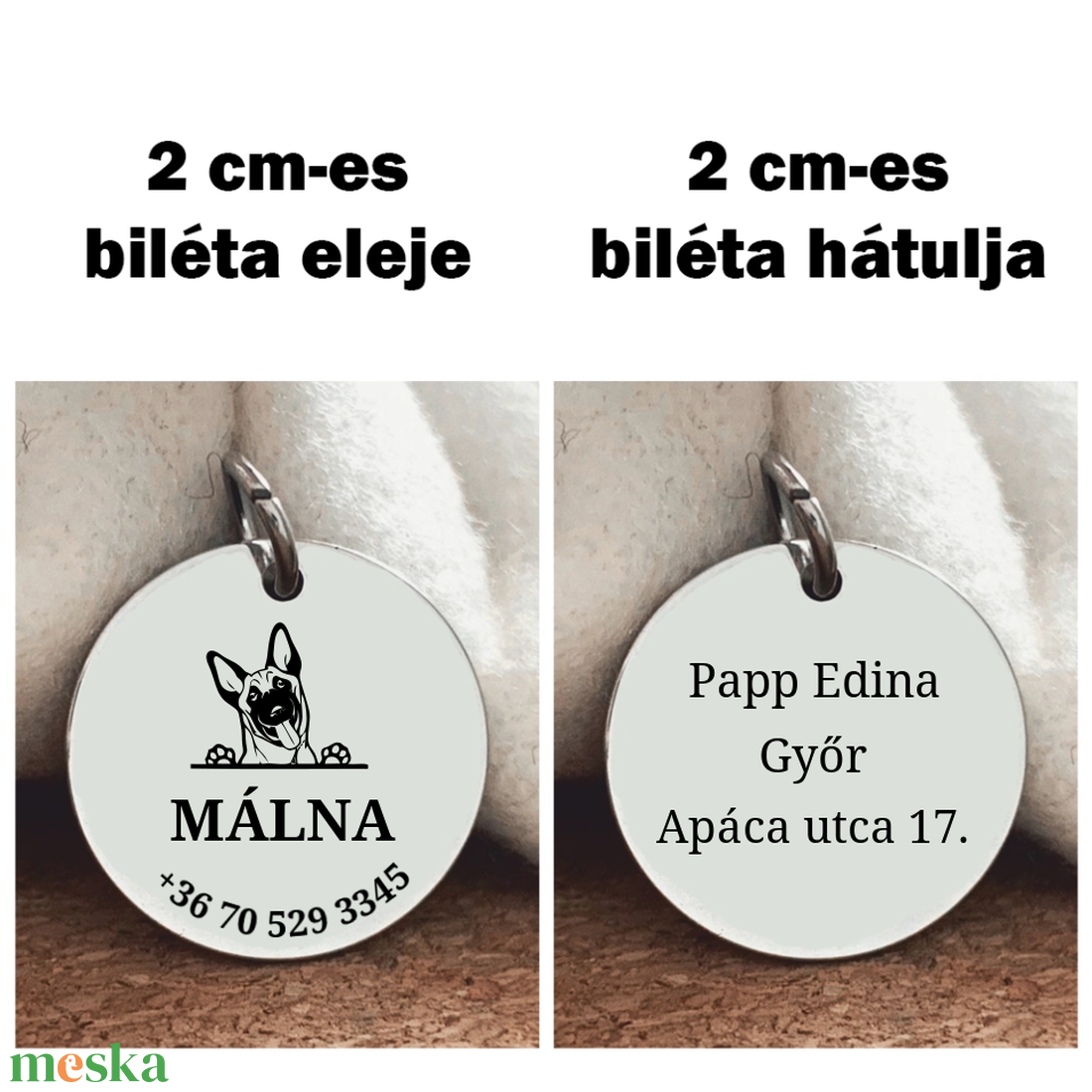 Biléta Belga juhász kutyának - otthon & életmód - kisállatoknak - kutyáknak - kutya biléta - Meska.hu Biléta Belga juhász kutyának - otthon & életmód - kisállatoknak - kutyáknak - kutya biléta - Meska.hu