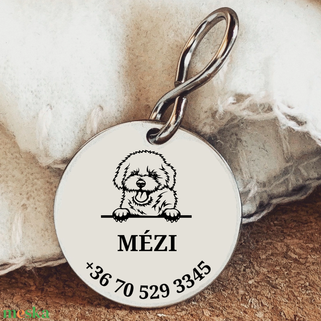 Bichon kutyabiléta - otthon & életmód - kisállatoknak - kutyáknak - kutya biléta - Meska.hu Bichon kutyabiléta - otthon & életmód - kisállatoknak - kutyáknak - kutya biléta - Meska.hu