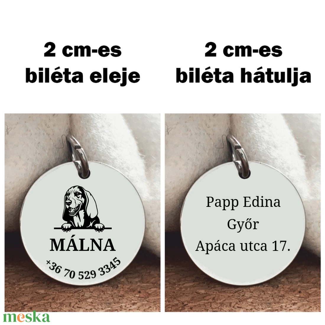 Basset hound kutyabiléta - otthon & életmód - kisállatoknak - kutyáknak - kutya biléta - Meska.hu Basset hound kutyabiléta - otthon & életmód - kisállatoknak - kutyáknak - kutya biléta - Meska.hu