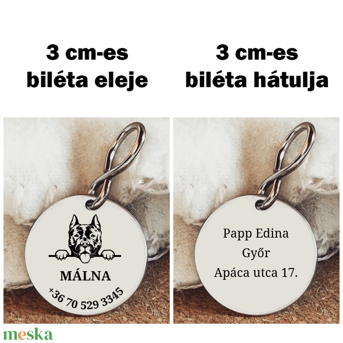 Amstaff biléta - otthon & életmód - kisállatoknak - kutyáknak - kutya biléta - Meska.hu Amstaff biléta - otthon & életmód - kisállatoknak - kutyáknak - kutya biléta - Meska.hu